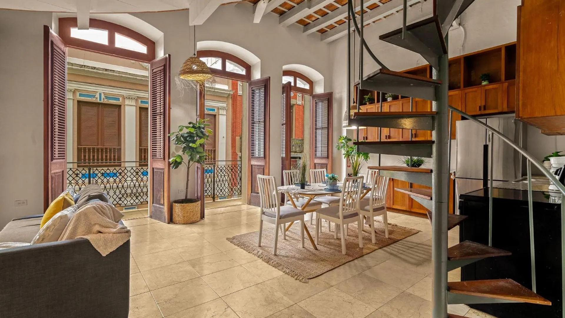 圣胡安Opal Penthouse With Balcony公寓 圣胡安