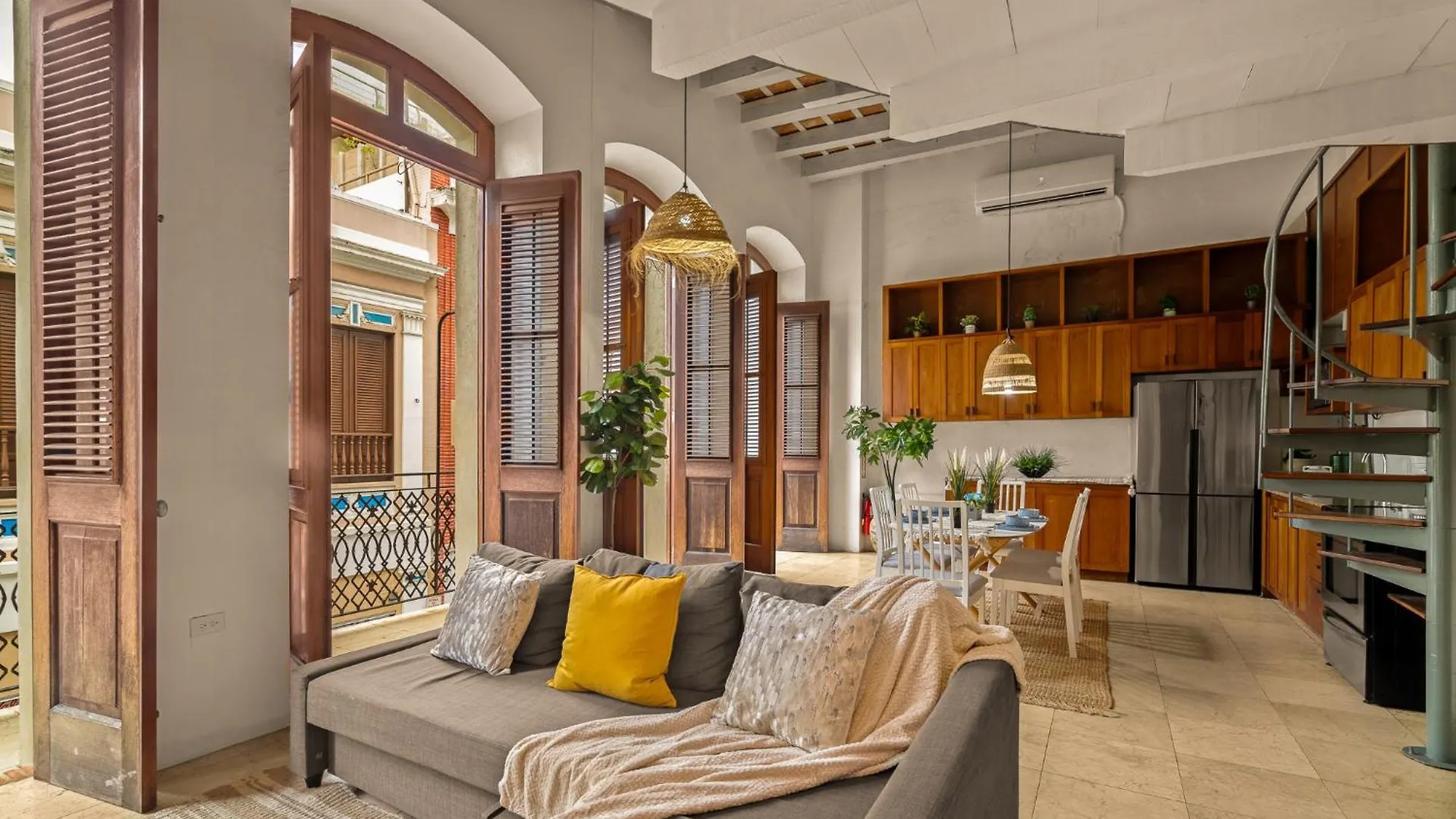 公寓 圣胡安Opal Penthouse With Balcony公寓